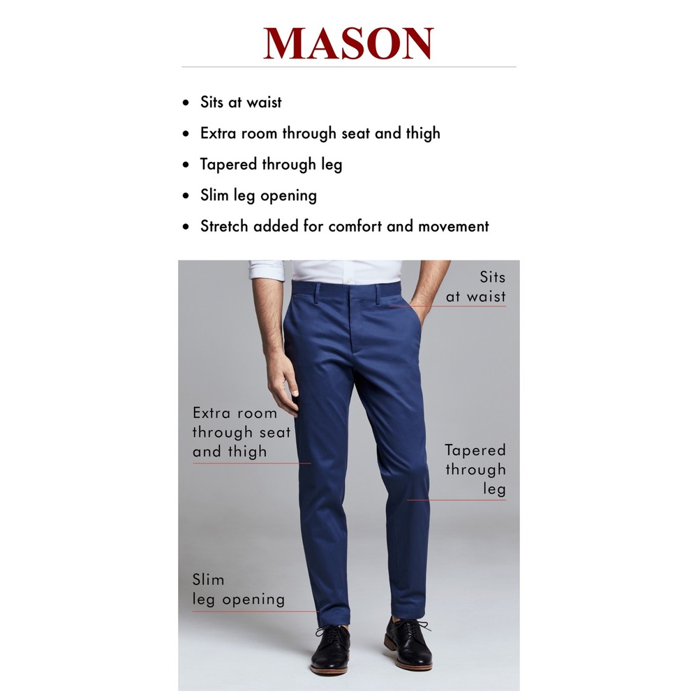 NEW Banana Republic Mason Stretch Chino Mens 34x32 Charcoal Gray Athletic Khaki - Picture 10 of 10